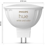 Philips Hue White & Color Ambiance MR16 Smarter Sport 400 lm, LED-Lampe 