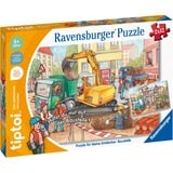 Ravensburger tiptoi Puzzle für kleine Entdecker: Baustelle 