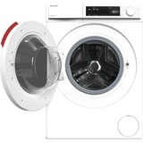 Sharp ES-NFW714CWA-DE, Waschmaschine weiß/schwarz