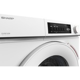 Sharp ES-NFW714CWA-DE, Waschmaschine weiß/schwarz
