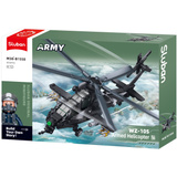 Sluban ARMY WZ-10S Kampfhubschrauber, Konstruktionsspielzeug 