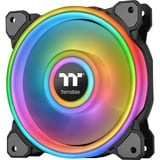 Thermaltake Riing Quad 12 RGB Radiator Fan TT Premium Edition Single Fan Pack, Gehäuselüfter schwarz, Single Pack, ohne Controller, 120 mm