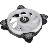 Thermaltake Riing Quad 12 RGB Radiator Fan TT Premium Edition Single Fan Pack, Gehäuselüfter schwarz, Single Pack, ohne Controller, 120 mm