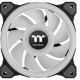Thermaltake Riing Quad 12 RGB Radiator Fan TT Premium Edition Single Fan Pack, Gehäuselüfter schwarz, Single Pack, ohne Controller, 120 mm