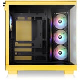 Thermaltake View 380 XL TG ARGB , Tower-Gehäuse dunkelgelb, Tempered Glass x 2