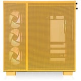 Thermaltake View 380 XL TG ARGB , Tower-Gehäuse dunkelgelb, Tempered Glass x 2