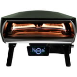 Witt Pizzaofen ETNA Rotante 16" Control Mat Green dunkelgrün, für Pizzen bis ca. Ø 40cm, rotierender Pizzastein