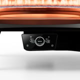 Witt Pizzaofen ETNA Rotante 16" Control Mat Green dunkelgrün, für Pizzen bis ca. Ø 40cm, rotierender Pizzastein