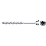 fischer Spanplattenschraube ClassicFast II 4,0x70 Senkkopf PZ 200 Stück, mit Teilgewinde