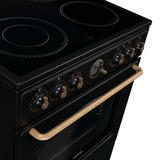 gorenje GECS6B70CLB, Herd schwarz/gold