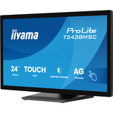 iiyama ProLite T2438MSC-B2, LED-Monitor 60.5 cm (23.8 Zoll), schwarz (matt), FullHD, IPS, HDMI, DP, USB-Hub, 120Hz Panel