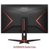 AOC 27G2SPAE, Gaming-Monitor 68 cm (27 Zoll), schwarz/rot, FullHD, IPS, Adaptive-Sync, 165Hz Panel