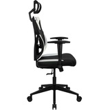 Aerocool Guardian, Gaming-Stuhl schwarz/weiß, Azure White