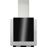 Amica KHF 664 111 E, Dunstabzugshaube edelstahl/schwarz, 60 cm