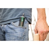 Bosch Heimwerken & Garten Akkuschrauber PushDrive 3,6Volt grün, mit 10-teiligem Schrauberbit-Set