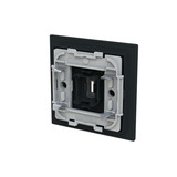 Busch-Jaeger Wippe mit Aufdruck schwarz, Retail