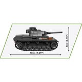 COBI Panzer III Ausf.J, Konstruktionsspielzeug Maßstab 1:35