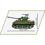 COBI Sherman M4A2E8(76)W, Konstruktionsspielzeug 