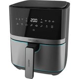 Cecotec Heißluftfritteuse Cecofry Full InoxBlack 5500 Pro schwarz, 1.700 Watt, Korb 5,5 Liter