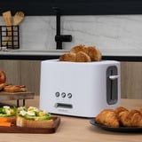 Cecotec Toaster Toast&Taste 9000 Double White weiß, 980 Watt, für 2 Scheiben Toast