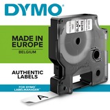 Dymo D1 ORIGINAL Hochleistungs-Schriftband Nylon, schwarz auf weiß, 12mm x 3,5m S0718040