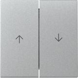 Gira Wippe zweifach mit Pfeilsymbol aluminium, Retail