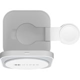  Hyperjuice Qi2 3-in-1 Magnetische Ladestation weiß