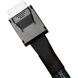 Icy Dock Kabel SlimSAS x8 SFF-8654 > 2x OCuLink x4 SFF-8611 schwarz, 50cm