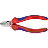KNIPEX Seitenschneider 70 02 140, Schneid-Zange rot/blau, Länge 140mm