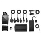 Lindy 160W 6 Port USB-Ladestation, 3x USB-A + 3x USB-C schwarz/grau, PD 3.0, QC 3.0/4.0, Samsung AFC, gleichzeitiges Laden von 6 Tablets / Smartphones