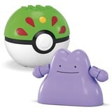 Mattel MEGA Pokémon 2er Pokéball Set - Pikachu und Ditto, Konstruktionsspielzeug 