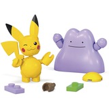 Mattel MEGA Pokémon 2er Pokéball Set - Pikachu und Ditto, Konstruktionsspielzeug 