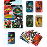 Mattel UNO Jurassic World 4 Kartenspiel 