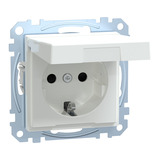 Merten Schutzkontakt-Steckdose mit Klappdeckel und erhöhtem Berührungsschutz IP44 Retail