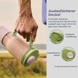 Ninja BlendBoss Standmixer  blau, mit To-Go-Becher 