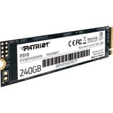 Patriot P310 240 GB, SSD PCIe 3.0 x4, NVMe 1.3, M.2 2280