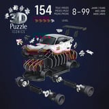 Ravensburger 3D Puzzle Iconics: Porsche 911 GT3 Cup 