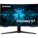 SAMSUNG Odyssey G7 C27G74TQSR, Gaming-Monitor 68 cm(27 Zoll), schwarz, AMD Free-Sync, NVIDIA G-Sync kompatibel, 240Hz Panel