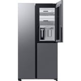 Samsung RH69B8920S9/EG RS8000, Side-by-Side edelstahl/silber, Food Showcase Tür, Beverage Center, Festwasseranschluss