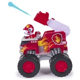 Spin Master Paw Patrol Rescue Wheels - Marshalls Feuerwehr Monstertruck mit Geschoss-Abwurf und Marshall Hundefigur, Spielfahrzeug 