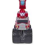 Spin Master Paw Patrol Rescue Wheels - Marshalls Feuerwehr Monstertruck mit Geschoss-Abwurf und Marshall Hundefigur, Spielfahrzeug 