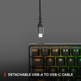 SteelSeries Apex Pro Mini, Gaming-Tastatur schwarz, DE-Layout, SteelSeries OmniPoint 2.0