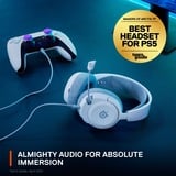 SteelSeries Arctis Nova 1P, Gaming-Headset weiß, 3.5 mm Klinke