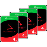 Ubiquiti Unifi UNAS4 + IronWolf NAS 4 x 4 TB Bundle weiß