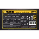 Xilence Performance X ATX 3.0 80+ GOLD 850W, PC-Netzteil schwarz, 1x 12VHPWR, 3x PCIe, Kabel-Management, 850 Watt