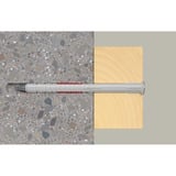 fischer Langschaftdübel DuoXpand 8x100 T  hellgrau/rot, 10 Stück
