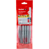 fischer Langschaftdübel DuoXpand 8x100 T  hellgrau/rot, 10 Stück