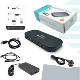 i-tec Thunderbolt 3/USB-C Dual 4K Docking Station Power Delivery 60W, Dockingstation schwarz, Anschluss per USB-C/Thunderbolt 3