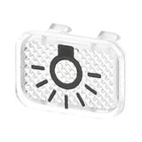 0 Tastersymbol Licht 2145 LI, Schalter transparent, Retail