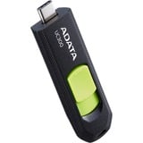 ADATA UC300 32 GB, USB-Stick schwarz/grün, USB-C 3.2 Gen 1